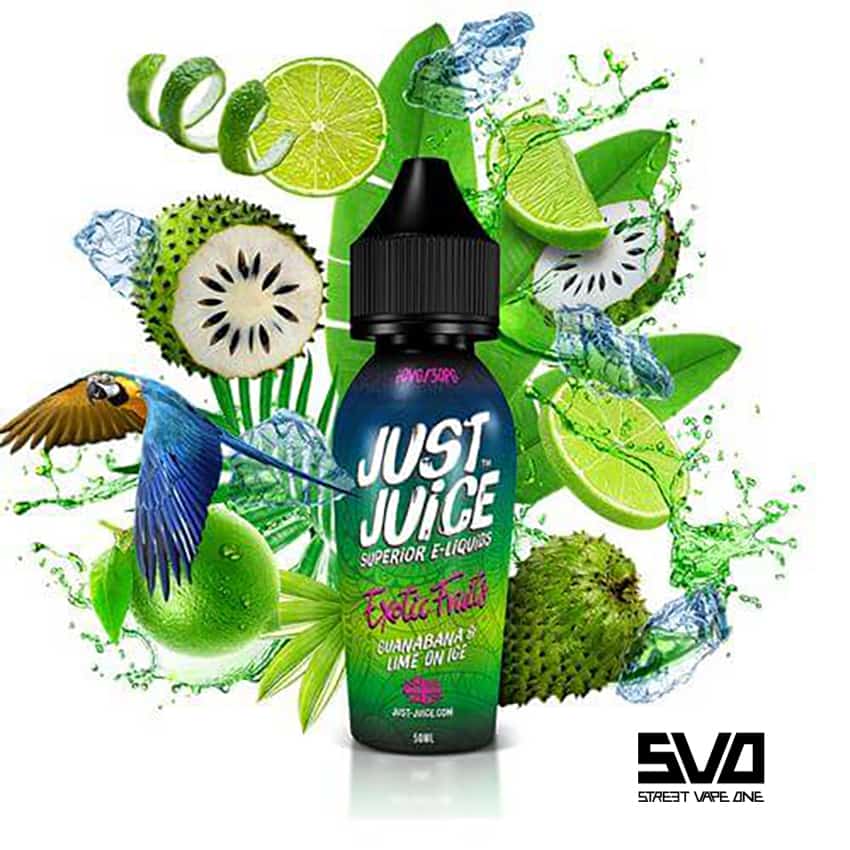 Just Juice Exotic Fruits Guanabana Lime Ice 50ml
