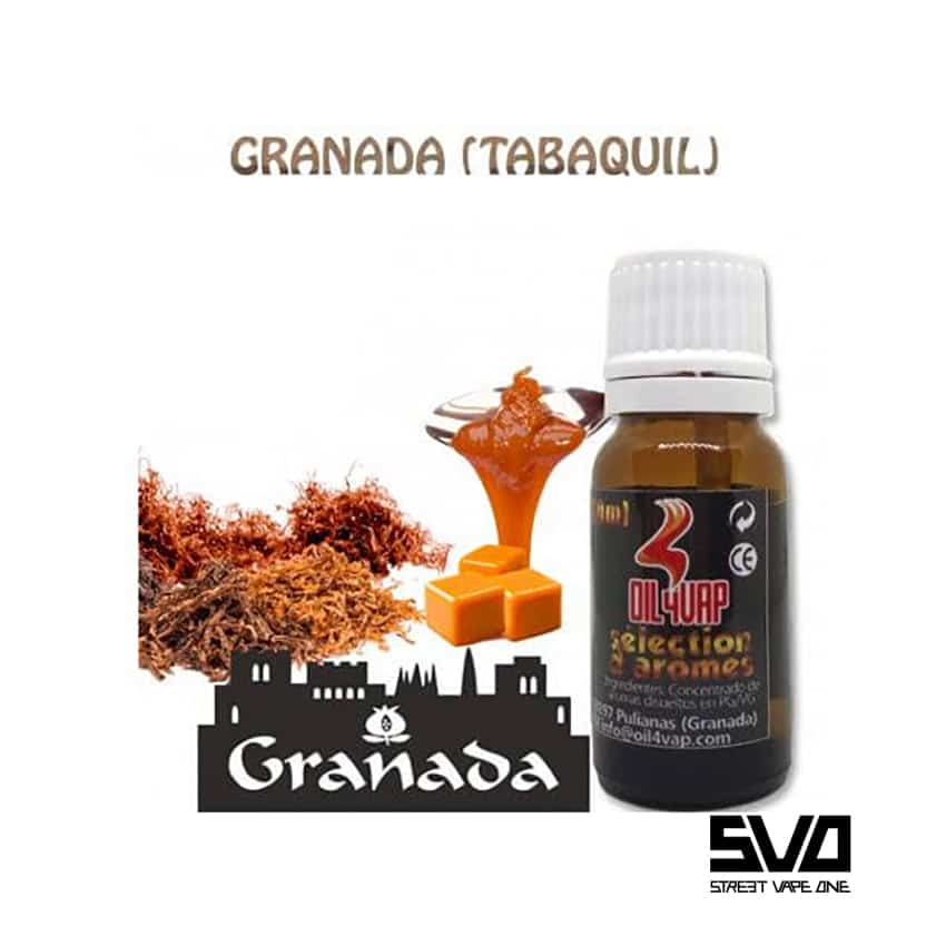 Oil4Vap Aroma Tabaco Rubio Granada 10ml