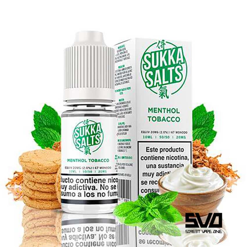 Sukka Salt Tobacco Menthol 10ml 20mg
