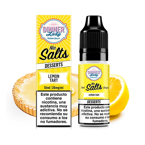 Dinner Lady Salts Lemon Tart 10ml