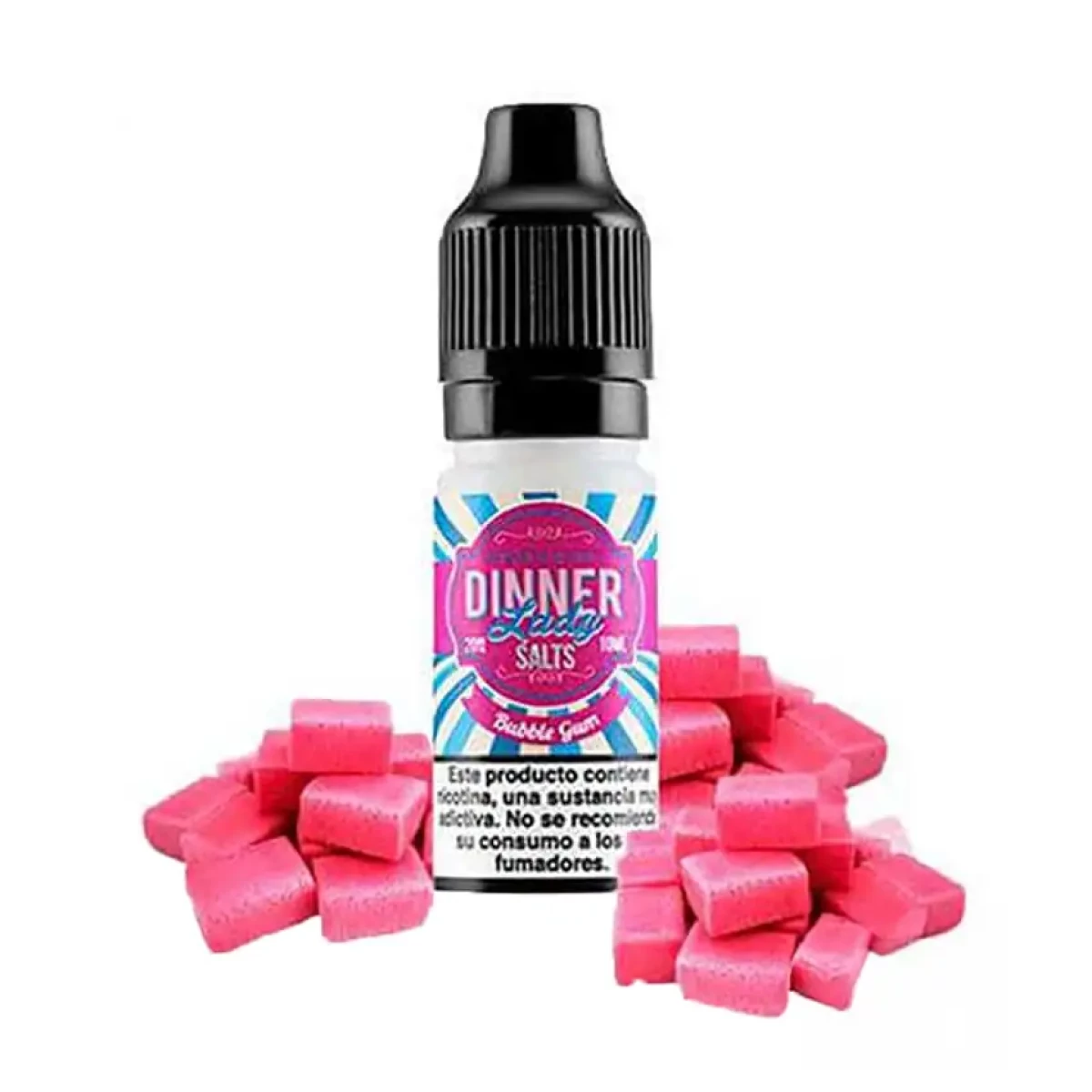 Dinner Lady Salts Bubble Gum 10ml