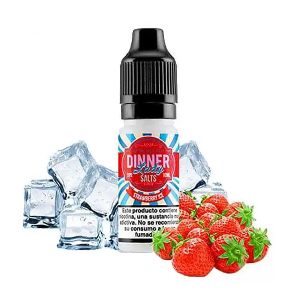Dinner Lady Salts Strawberry Ice 10ml