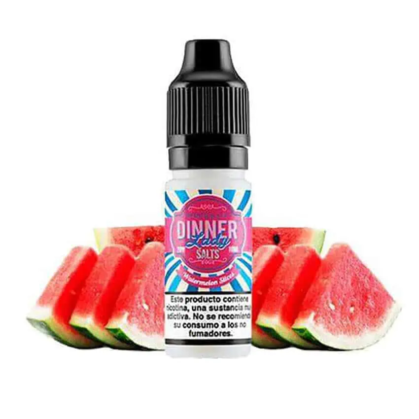 Dinner Lady Salts Watermelon Slices 10ml 10mg