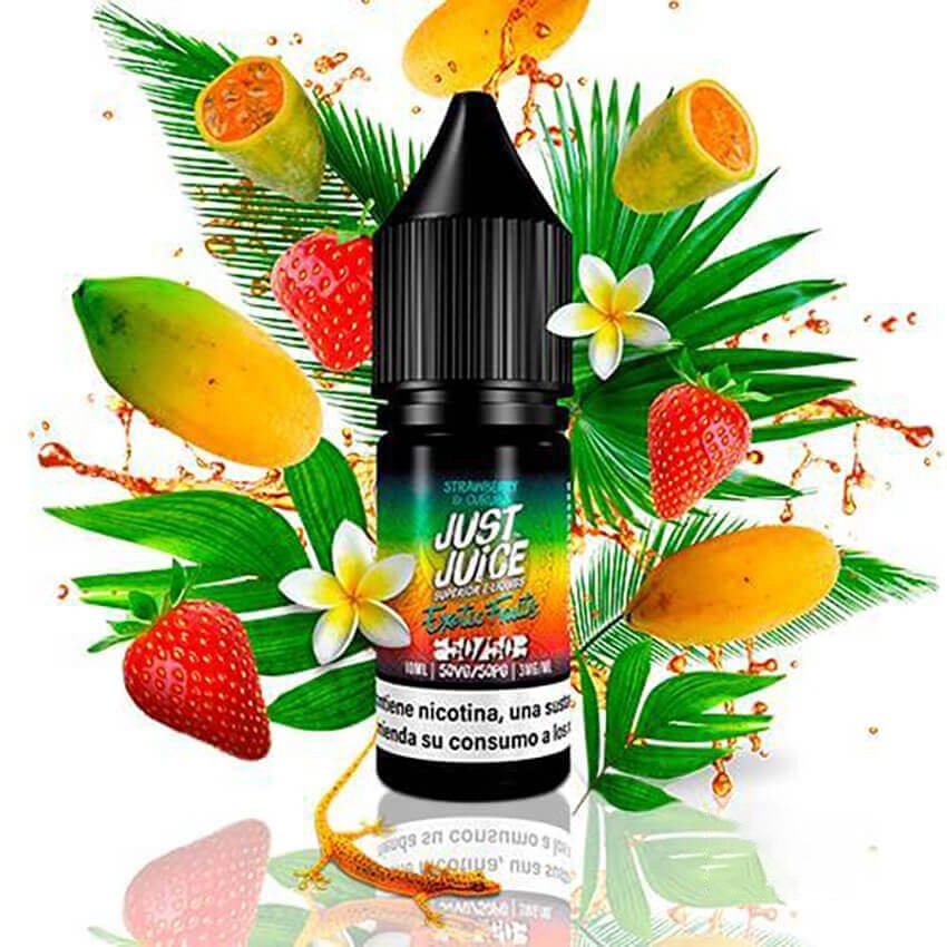 Just Juice 50:50 Exotic Fruits Strawberry & Curuba 10ml