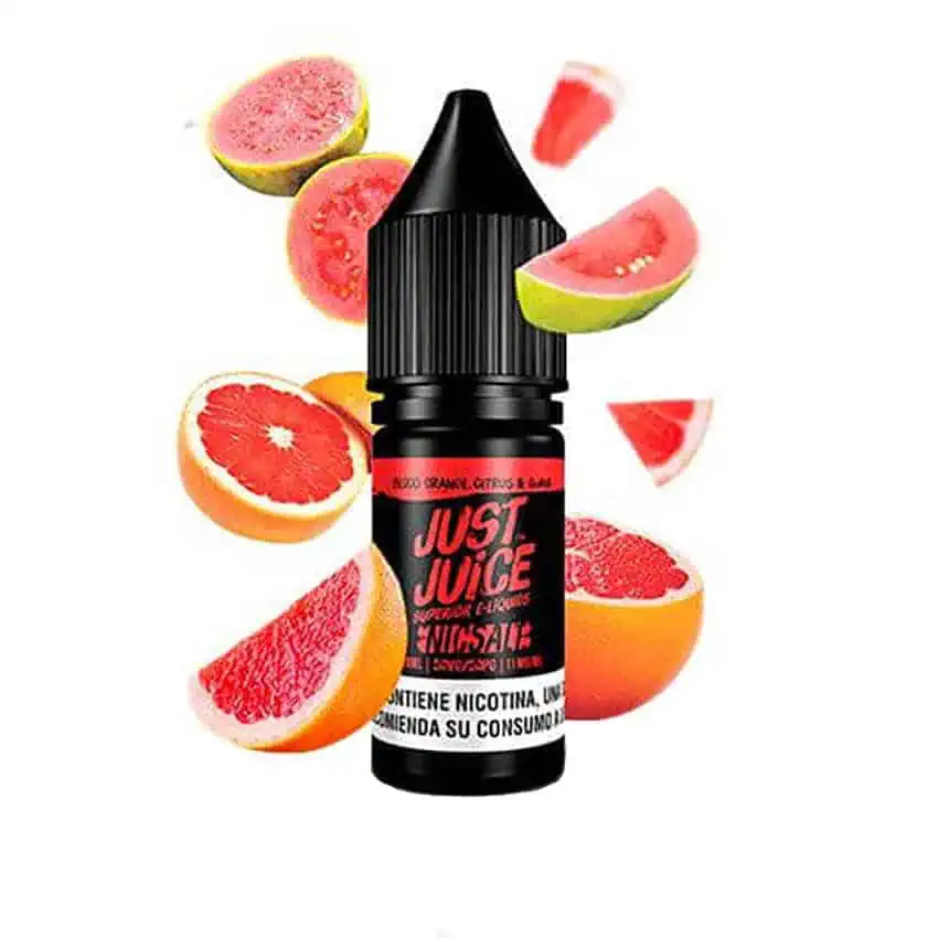 Just Juice Nic Salt Blood Orange, Citrus & Guava 10ml