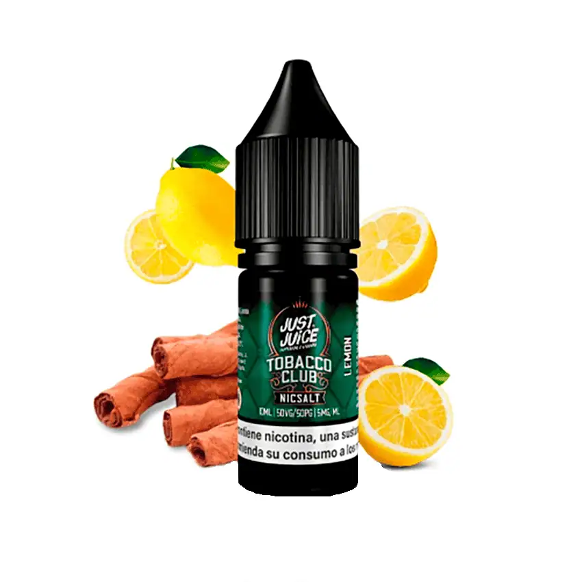 Just Juice Nic Salt Tobacco Club Lemon 10ml