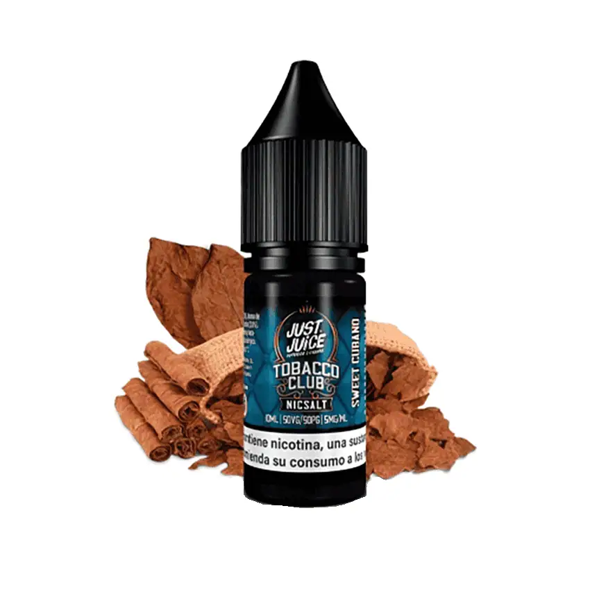 Just Juice Nic Salt Tobacco Club Sweet Cubano 10ml