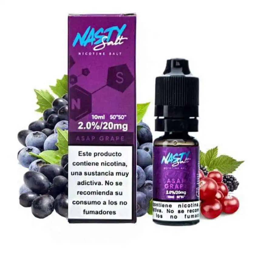 Nasty Juice Salt Asap Grape 10ml