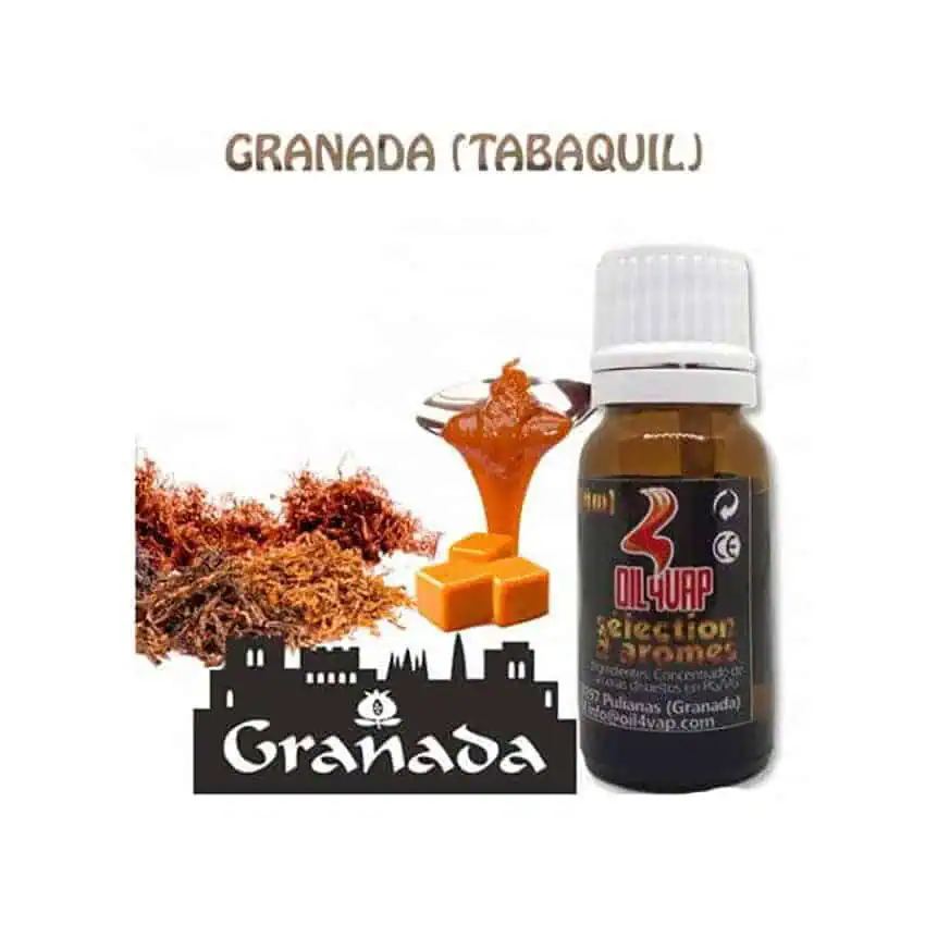 Oil4Vap Aroma Tabaco Rubio Granada 10ml