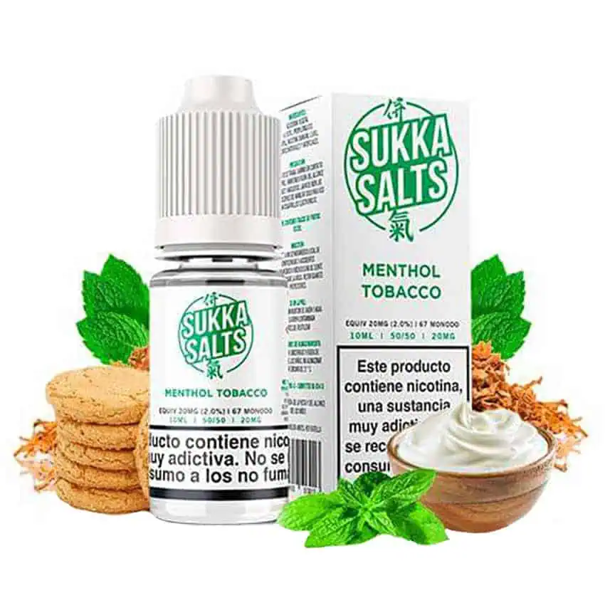 Sukka Salt Tobacco Menthol 10ml 20mg