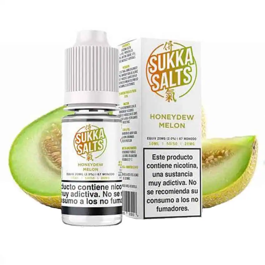 Sukka Salts Honeydew Melon 10ml 20mg
