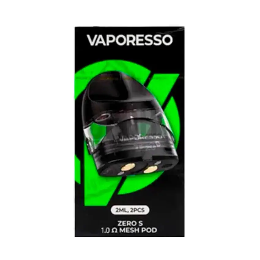 Vaporesso ZeroS Cartuchos 2ml 1.0ohm (Pack 2)
