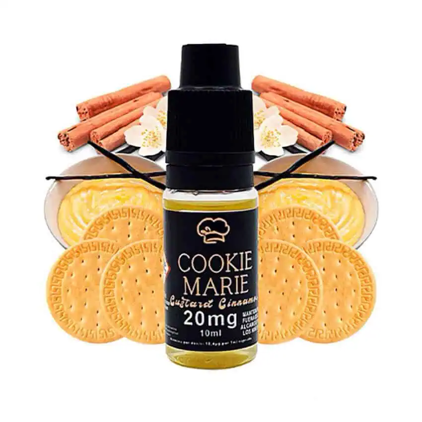 Cookie Marie Nic Salts Custard Cinnamon 10ml
