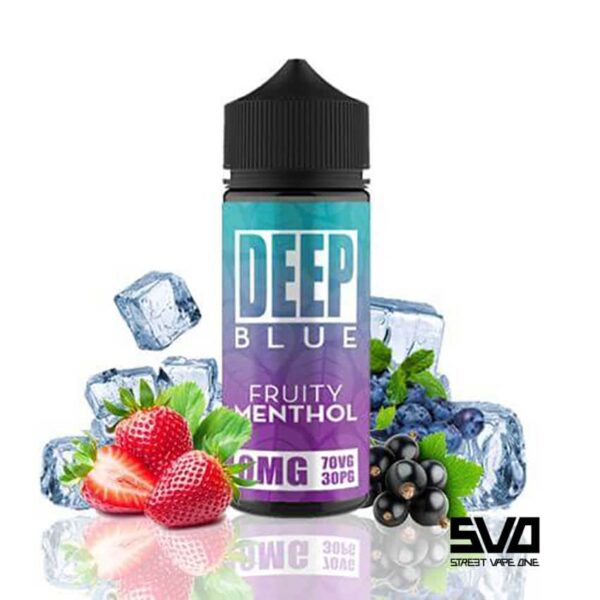 Deep Blue Fruity Menthol 100ml