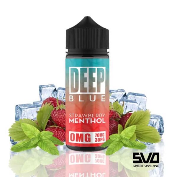 Deep Blue Strawberry Menthol 100ml