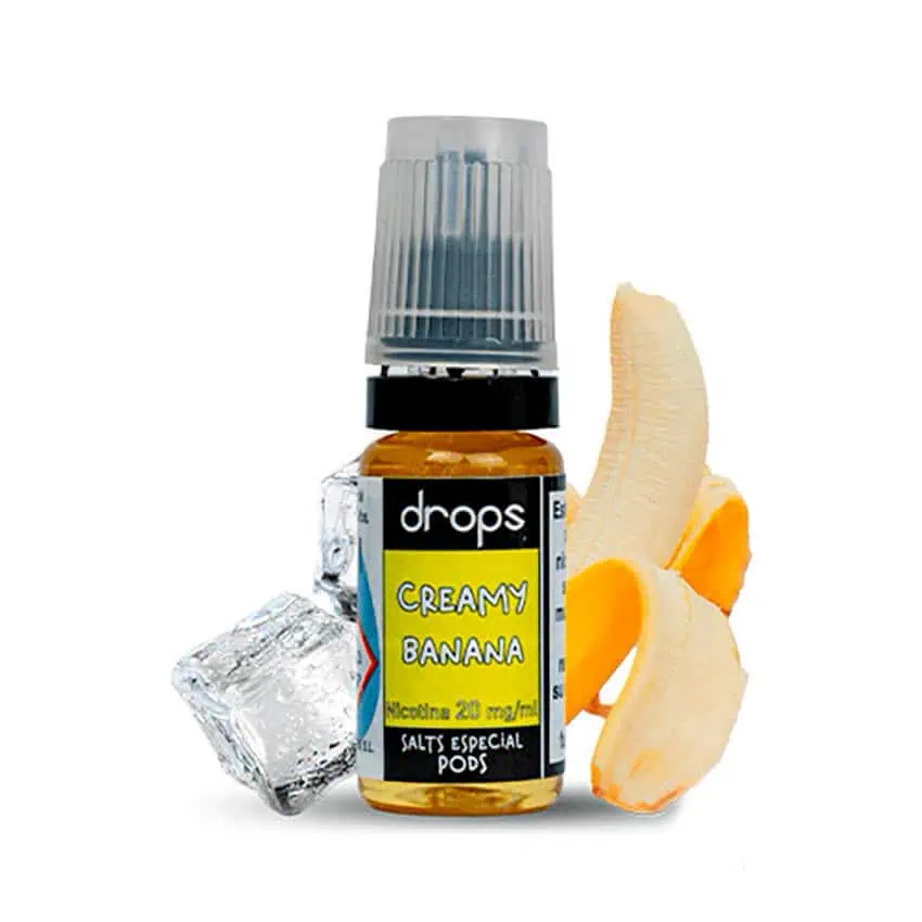 Drops Bar Salts Creamy Banana 10ml