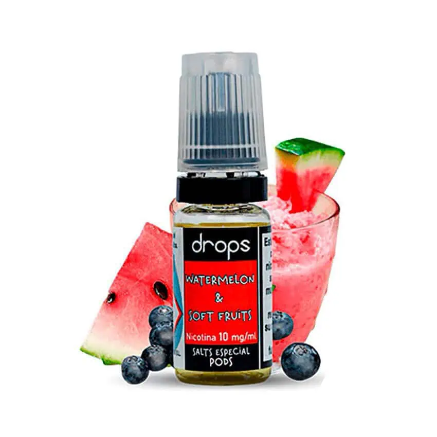 Drops Bar Salts Watermelon Soft Fruits 10ml