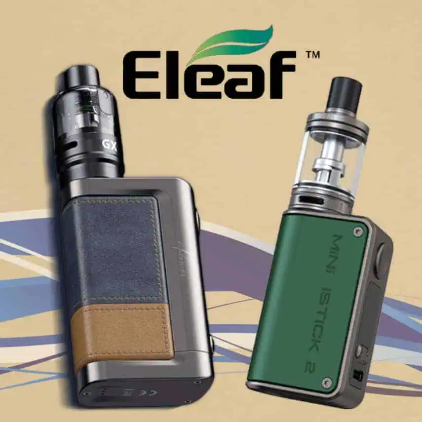 Barra de vape, vape portátil Eleaf y dispositivo vape de sobremesa, vaporizadores y kits de vapeo, vape en stock en Street Vape One.