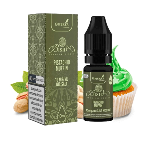 Omerta Bisha Salts Pistachio Muffin 10ml