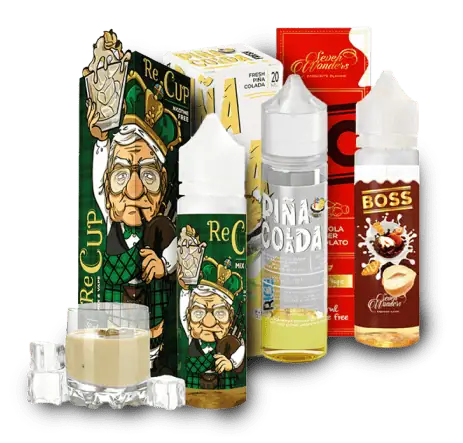 Recíen llegados de líquidos para vapeo con sabores irresistibles y variedad de marcas populares.