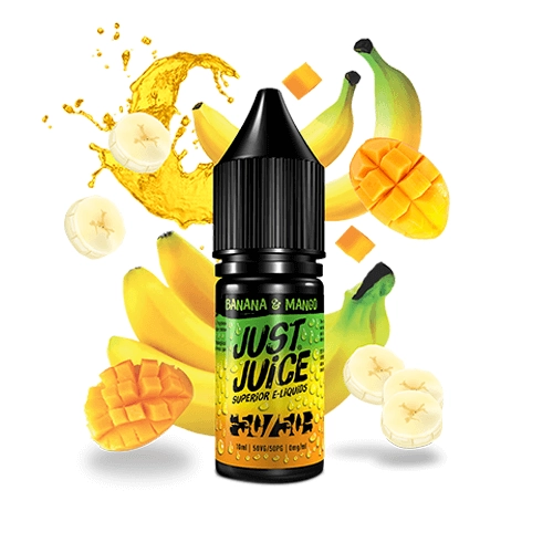 Just Juice Iconic Fruit Banana & Mango 50:50 10ml-0mg