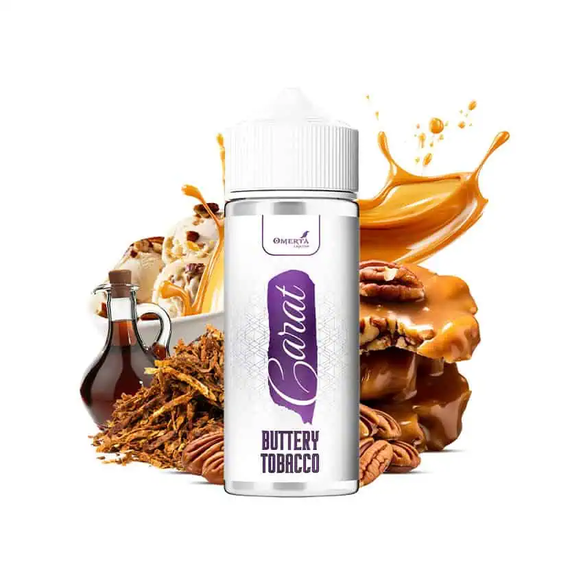 Omerta Carat Buttery Tobacco Longfill 20ml