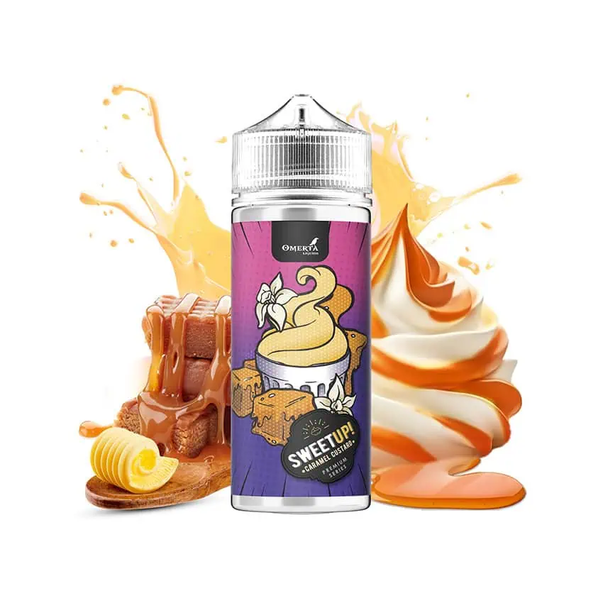 Omerta SweetUp Caramel Custard Longfill 30ml