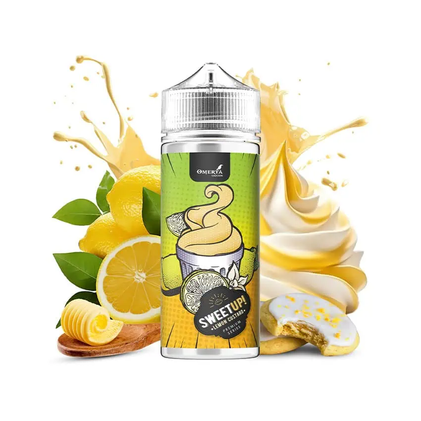 Omerta SweetUp Lemon Custard Longfill 30ml