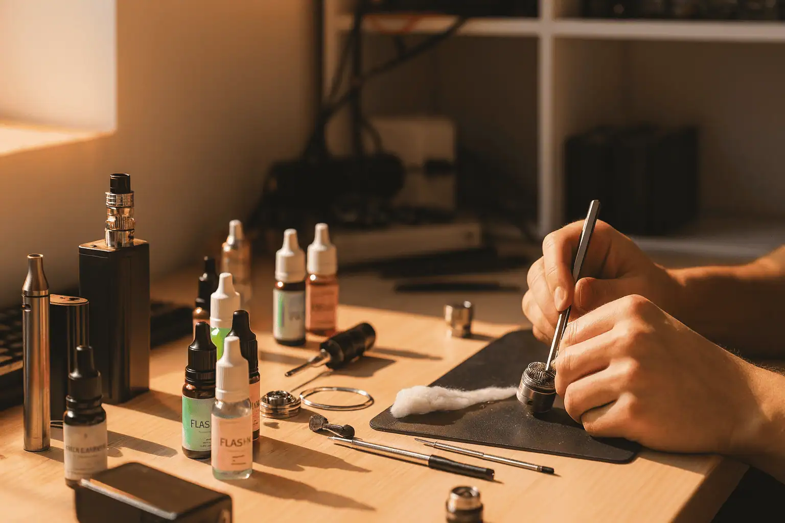 Mantenimiento de Resistencias para Vapers