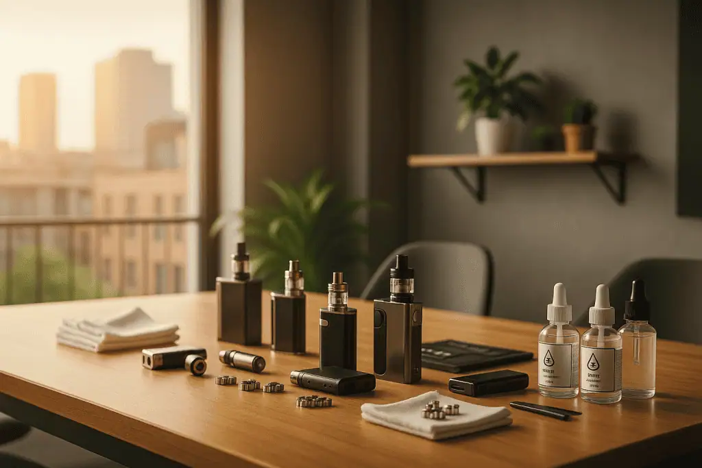 Cómo Limpiar y Desinfectar tu Vaper 