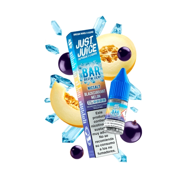 Just Juice Below Zero Salts Blackcurrant Melon 10ml