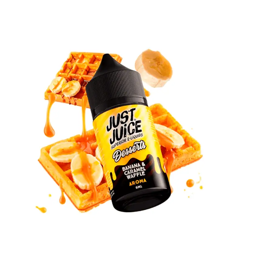 Just Juice Desserts Banana Caramel Waffle Longfill 6ml