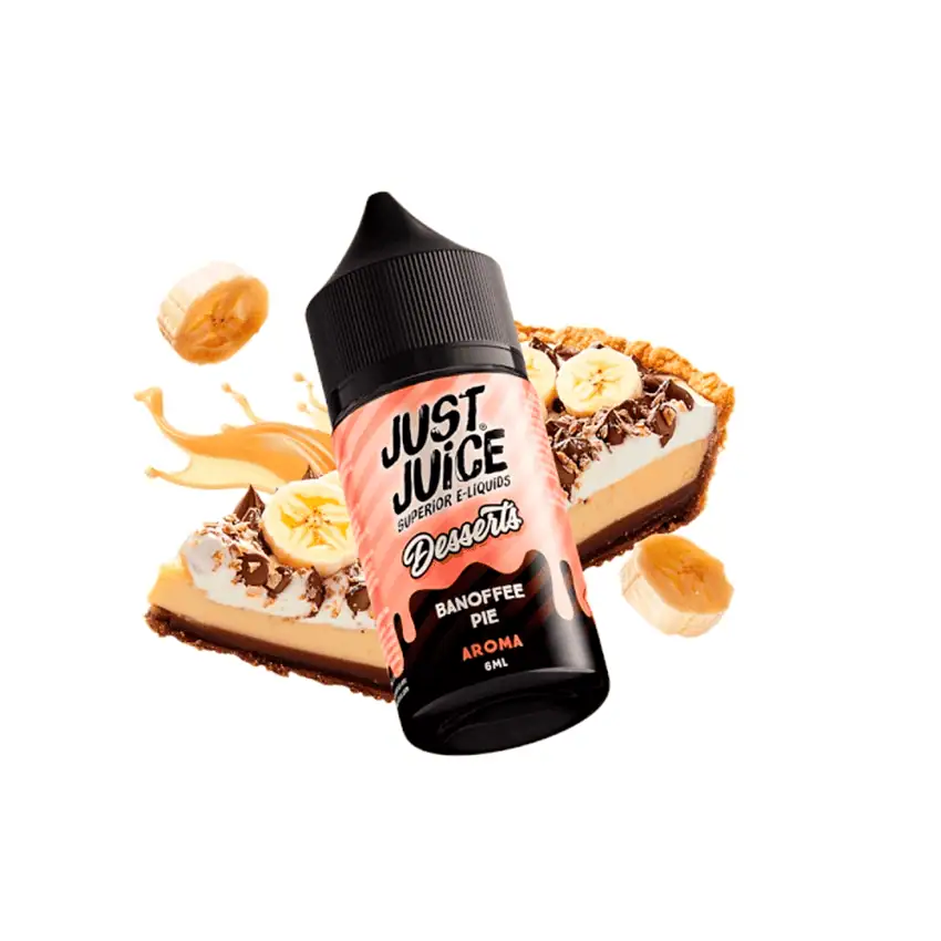 Just Juice Desserts Banoffee Pie Longfill 6ml
