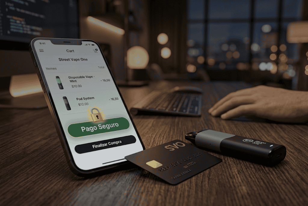 Dispositivo de vapeo y accesorios en tienda Street Vape One, compra segura online.