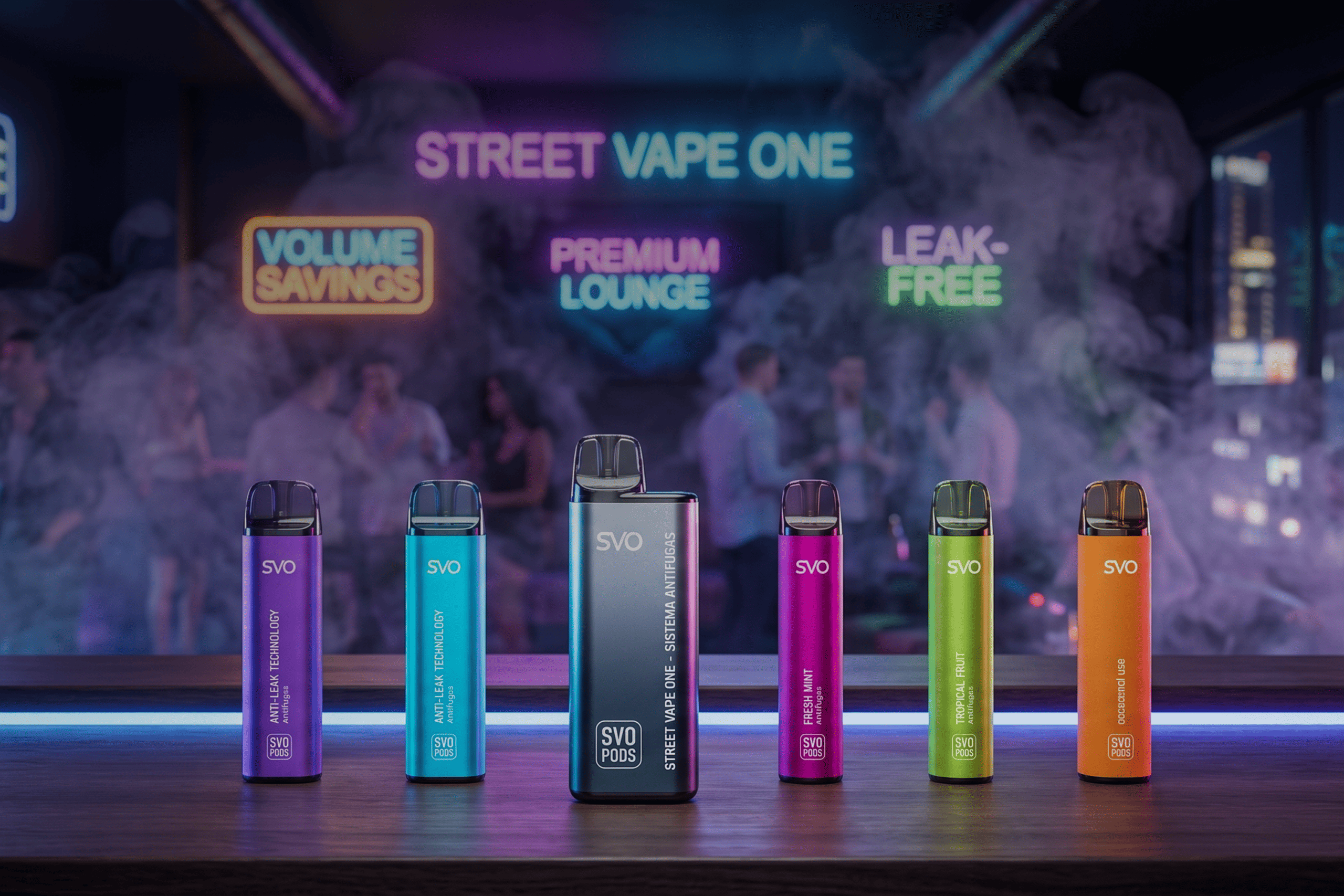 vaper desechable con sistema antifugas