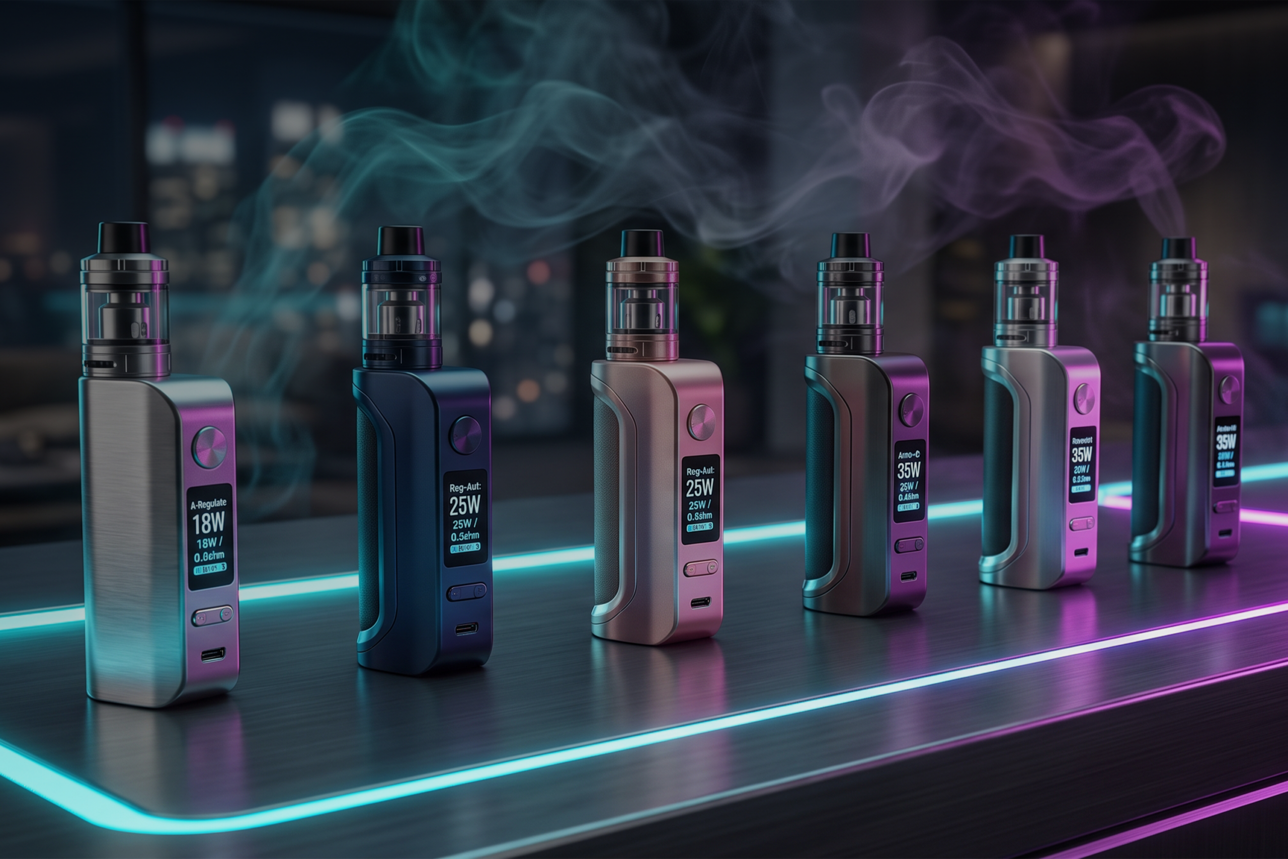 vapers recargables con regulación automática