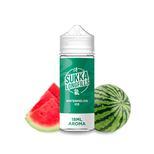 Aroma Watermelon Ice para vaporizadores, sabor refrescante y frutal.