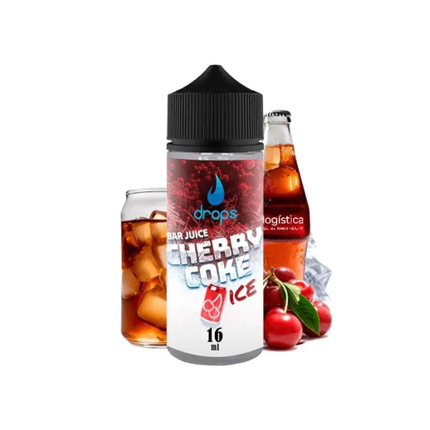E-Liquid Cherry Coke Ice para vapear en Drops Vape One.