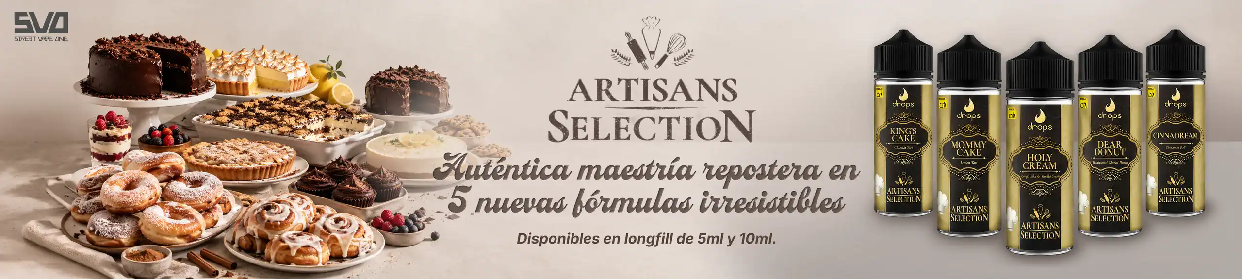 Drops Artisans Selection Longfill - Street Vape One