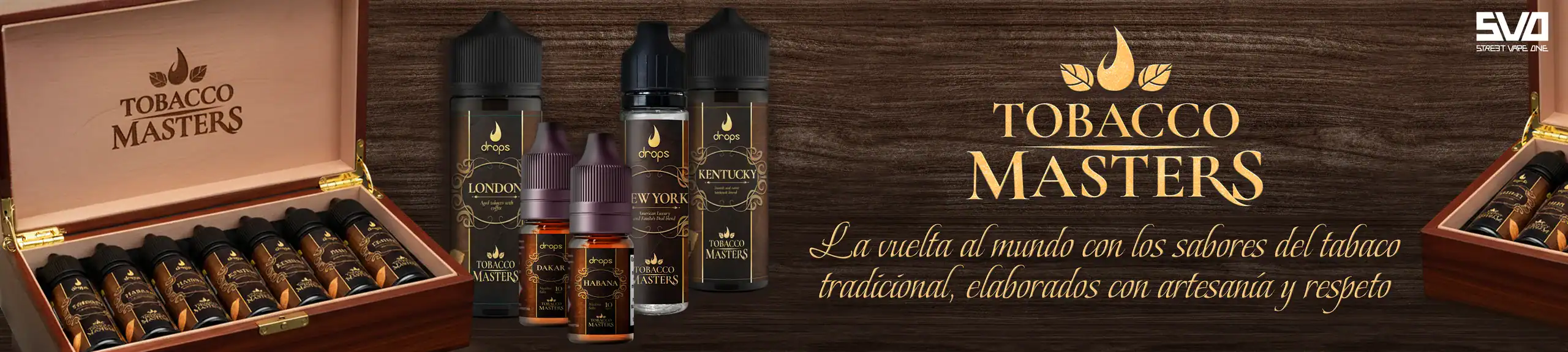 Drops Tobacco Masters Longfill - Street Vape One